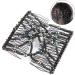 BORDSTRACT Magic Hair Comb Elastic Beaded Double Comb Hair Clip for Long Lasting Updo Popular Hairstyles (Black) Random - Buy Online on SooperMarket.com