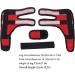 Dog Front Leg Protector Protector Wrist Guard Pet Knee Pads Reflective Stripe for Ligament Injuries Sprains for Loss of Stability(#1 M) - Buy Online on SooperMarket.com