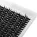 Bodermincer 240pcs D Curl 40D Cluster Eyelashes - 12-14mm Mixed DIY Eyelash Extensions for Stunning looks | International Shipping Available - Buy Online on SooperMarket.com