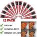 12 Individual Cones 100% Organic Henna Mehindi Cones Ready To Use. No Chemicals No Dyes Guaranteed Colour - Buy Online on SooperMarket.com