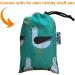 BundleBean Kids Wheelchair Poncho | Waterproof Rain Poncho for Ages 4-11 Years | Universal Fit with Peaked Hood | Seagulls Design - Buy Online on SooperMarket.com