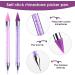 Rhinestone Picker Tool Wax Pencil Set - 2 Dual-Ended Pens with Extra Tips and Nail Art Tweezer for DIY Crafts - Buy Online on SooperMarket.com