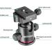NEEWER 360 Panoramic Tripod Ball Head with Arca-Type Plate - Max Load 17.6lb - for DSLR Camera, Camcorder - Red / Black - Buy Online on SooperMarket.com