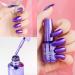 Purple Nail Polish Nail Varnish Chrome Metallic Mirror Quick Dry Metal Effect No UV Needed Nail Art Polish Chrome Nail Polish Nail for DIY Nail Art Manicure at Home - Buy Online on SooperMarket.com