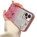 Tivenfezk nadoli glitter diamond case for xiaomi redmi note 12 5g sparkle flower butterfly cell phone case soft slope cover frame glossy silicone rhino etui protective cover xiaomi redmi grade 12 5g pink