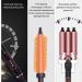 5-in-1 Ceramic Curling Wand Set with LCD Display - Interchangeable Waver Curling Iron for Long/Short Hair - Pink - Buy Online on SooperMarket.com