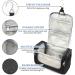 Extra Large Hanging Toiletry Bag for Men & Women - Waterproof Shower Bag with Metal Hook - Dopp Kit/Shaving Bag - Makeup Organizer (Black) - Buy Online on SooperMarket.com