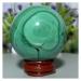 Natural Crystal Rough Natural Sphere Green Malachite Crystal Ball Natural Geode Hand Polished Specimen Reiki Gift Stone Home Decoration 1pc 350-370g