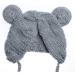 ECYC Newborn Baby Bear Hat Beanie with Bear Dolls - Grey | Photography Accessories - Buy Online on SooperMarket.com