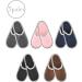WUXITEX Washable Disposable Guest Slippers for Women Men - 5 Pairs, 5 Color Options - Buy Online on SooperMarket.com