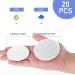 WLLHYF 20 Pack Compressed Facial Sponges - Natural Cellulose, Professional Spa Sponges for Face Cleansing and Makeup Removal - Buy Online on SooperMarket.com