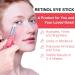 Retinol Eye Stick With Collagen & Hyaluronic Acid for Dark Circle Puffiness Eye Bags and Fine Lines Retinol Eye Cream Improve Eye Skin Anti Aging - Buy Online on SooperMarket.com
