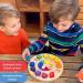 SCHMETTERLINE Kronolino Wooden Learning Clock | Rainbow Colors for Playful Time Learning | Ages 3+ - Buy Online on SooperMarket.com
