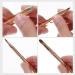 Double Ended Lipstick Brush - Premium Lip Makeup Tool | Lip Balm & Lip Mask Applicator | Golden Cosmetic Brush for Flawless Lips | Enhance Your Beauty Routine - Buy Online on SooperMarket.com
