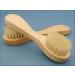 Hiibaby 2PCS Facial Cleaning Exfoliate Brush Facial Skin Care Tool Pore Cleaner Brush with High Grade wood Holder and Soft Bristle 100% Natural Bristles - Buy Online on SooperMarket.com