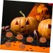 IMIKEYA 10pcs Foam Pumpkin Mini Artificial Pumpkins Mini Pumpkins Glitter Pumpkins Small Pumpkin Decor Small Artificial Pumpkins Harvest Pumpkins Fall Decor Powder Little Pumpkin Orange 6.3CM - Buy Online on SooperMarket.com