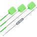 COM-FOUR 6x Telescopic Flaps - Insect Protection & Pest Control Fly Catcher - Colorful 6-Piece Set for International Shipping - Buy Online on SooperMarket.com