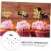 Warmhm 13pcs Graduation Season Cake Insert Dessert Toppers Cardstock Topper 2021 Graduation Party Decorations Graduation Cupcake Picks Graduate Toothpick Glitter Paper Card Stock - Buy Online on SooperMarket.com