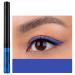 DekRion Liquid Eyeliner  Matte Colored Eyeliners  Blue Eyeliner  White Black Red Brown Green Purple Waterproof High-pigmented Colorful Eyeliners Eye Makeup  1PC Light-Blue 19Light-Blue