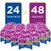 WHISKAS Perfect Portions Wet Cat Food Pat - Salmon - 75g (24 Pack) Pat Salmon 75 g (Pack of 24) - Buy Online on SooperMarket.com