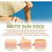 18g Sunblock Stick Matte Moisturizing UV Protection Lightweight Facial Sunscreen Stick for Women - Buy Online on SooperMarket.com