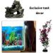 QUOZUO 25-Piece Aquarium Plants Decoration Set | Colorful Artificial Plants & Resin Cave Fish Tank Ornaments - Enhance Your Aquarium Today! - Buy Online on SooperMarket.com