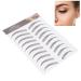 Waterproof 4D Eyebrow Tattoo Sticker - Long Lasting Grooming Shaping Eyebrow Transfers for Women (BROWN-09) - Buy Online on SooperMarket.com