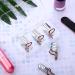 20 Reusable Nail Extension Forms - French Nail Tips for Manicure - Gold & Silver - Buy Online on SooperMarket.com