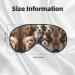 SSIMOO Double-Sided Eye Mask for Dogs | Soft Light Blocking & Sleep Enhancing | International Shipping Available - Buy Online on SooperMarket.com