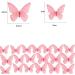 48 Edible Pink Butterflies - Alegre Butterflies TorteDeco | Cake & Cupcake Toppers for Weddings & Baby Showers - Buy Online on SooperMarket.com