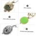 PLAFOPE Disfuser Necklace 5pcs Aromatherapy Necklace Essential Oil Aroma Diffuser Necklace Car Women Choker Alloy Perfume Miss - Buy Online on SooperMarket.com