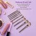 Synthetic Makeup Brushes 9 Piece Brush Set Foundation Powder Concealers Eyeshadow Brushes Mini with Storage Box for Travel - Buy Online on SooperMarket.com