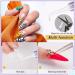 Saviland 40PCS Acrylic Nail Glue | Professional Strong Adhesive for Press On Nails | Long Lasting Stick On Nail Tips Glue - 0.07oz/pc - Buy Online on SooperMarket.com