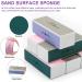 Ahier Professional Nail Files and Buffer Kit - 10 PCS, Rectangular Art Care Buffer Blocks & Double-sided Nail File Blocks for Salon Nail Art - Ten Colors - Buy Online on SooperMarket.com