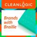 Cleanlogic Organic Cotton Exfoliating Body Scrubbers - 6 Count - Buy Online on SooperMarket.com