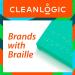 CleanLogic Dual Texture Body Exfoliator - Certified Organic - Pack of 6 - Buy Online on SooperMarket.com