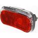 P4B Bicycle Dynamo R cklicht LED Model 539 - StVZO Approved with Parking Light & Reflector | Easy Assembly on Luggage Rack - Buy Online on SooperMarket.com