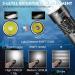 6000 Lumens Rechargeable Diving Flashlight - Super Bright Submersible Torch for Underwater Exploration - Buy Online on SooperMarket.com