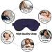Purple Starry Sky Soft Sleep Eye Mask - Breathable Eye Patch for Women | Perfect for Travel & Relaxation - Buy Online on SooperMarket.com