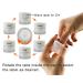 Buy Silicone Cosmetic Travel Bottles - Leak-Proof TSA Approved Penguin Design - Perfect Portable Travel Accessories - Buy Online on SooperMarket.com