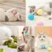 PUPPBUDD 3 Cat Toys Set - Interactive Electric Balls with Catnip & Sound | Fun Play for Cats - 3 Pieces - Buy Online on SooperMarket.com