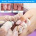 Anrui Nail Miller Attachments - 3 Diamond Hard Metal Bits 3/32 | Nail Preparation & Dead Skin Removal Tools - Buy Online on SooperMarket.com
