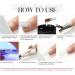Builder Gel Nail Kit - Poly Gel Nail Kit - Clear Poly Nail Gel Kit Nail Strengthen Gel with Nail Brush - Builder Gel Nail Extension Set Poly Glue Nail Art UV Builder Quick Gel - Buy Online on SooperMarket.com