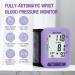 Digital Wrist Blood Pressure Monitor with Large LCD Display and Irregular Heartbeat Detector - 2 Users Memory - Home Use BP Machine (Purple) - Buy Online on SooperMarket.com