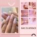 AORAEM Square Nail Tips 120 PCS - Soft Clear Gel Full Cover False Nails with Box - Buy Online on SooperMarket.com