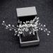Hair Combs Slides Clips Bridal Flower Hair Pins for Girls Women Hair Accessories Hair Clips - Buy Online on SooperMarket.com