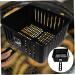 Toddmomy 2 Pcs Square Baking Basket Air Fryer Mesh Basket Wire Mesh Fry Basket Chip Frying Metal Baskets Fried Food Basket Air Fry Basket Snack Basket Electric Storage Basket Carbon Steel 38X22.8CMx2pcs Blackx2pcs - Buy Online on SooperMarket.com