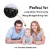 Mini Boar Bristle Hair Brush for All Hair Types - Detangle, Massage, and Add Shine - Pocket Size for Travel - Black - Men, Women, Kids - Buy Online on SooperMarket.com