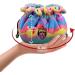 CardKingPro Immense Dice Bag - Rainbow & Blue - 15 Pocket OCD Edition - Capacity 200+ Dice - Patented Design for Dice Hoarders - Buy Online on SooperMarket.com