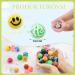 Buy DazaRey Flummi - 50 Colorful 25mm Bouncy Rubber Balls for Kids | Perfect for Birthday Gifts & Classroom Fun - Buy Online on SooperMarket.com